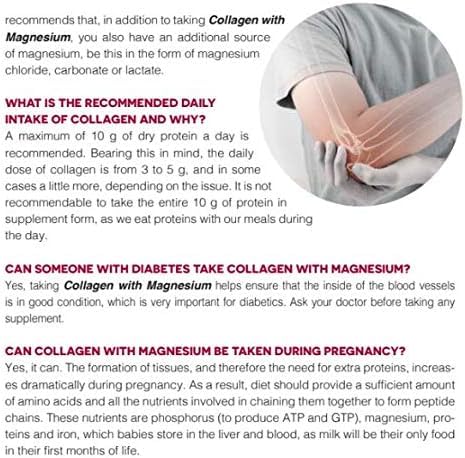 2 Pack - Ana Maria Lajusticia | Hydrolisate Collagen Powder with Magnesium and Vitamin C |for Skin, Nails, Hair and Ligaments | Natural Energy, Strawberry Flavour 350g