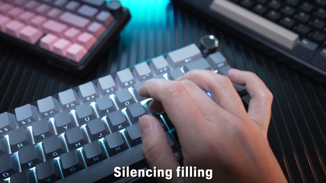 Amazon.com: ATTACK SHARK X66 Gasket Wireless Mechanical Keyboard