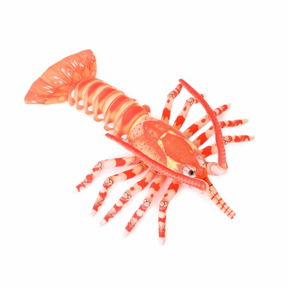 Tikwisdom Lobster stuffed animal, lobster doll, pillow, marine animal plush toys