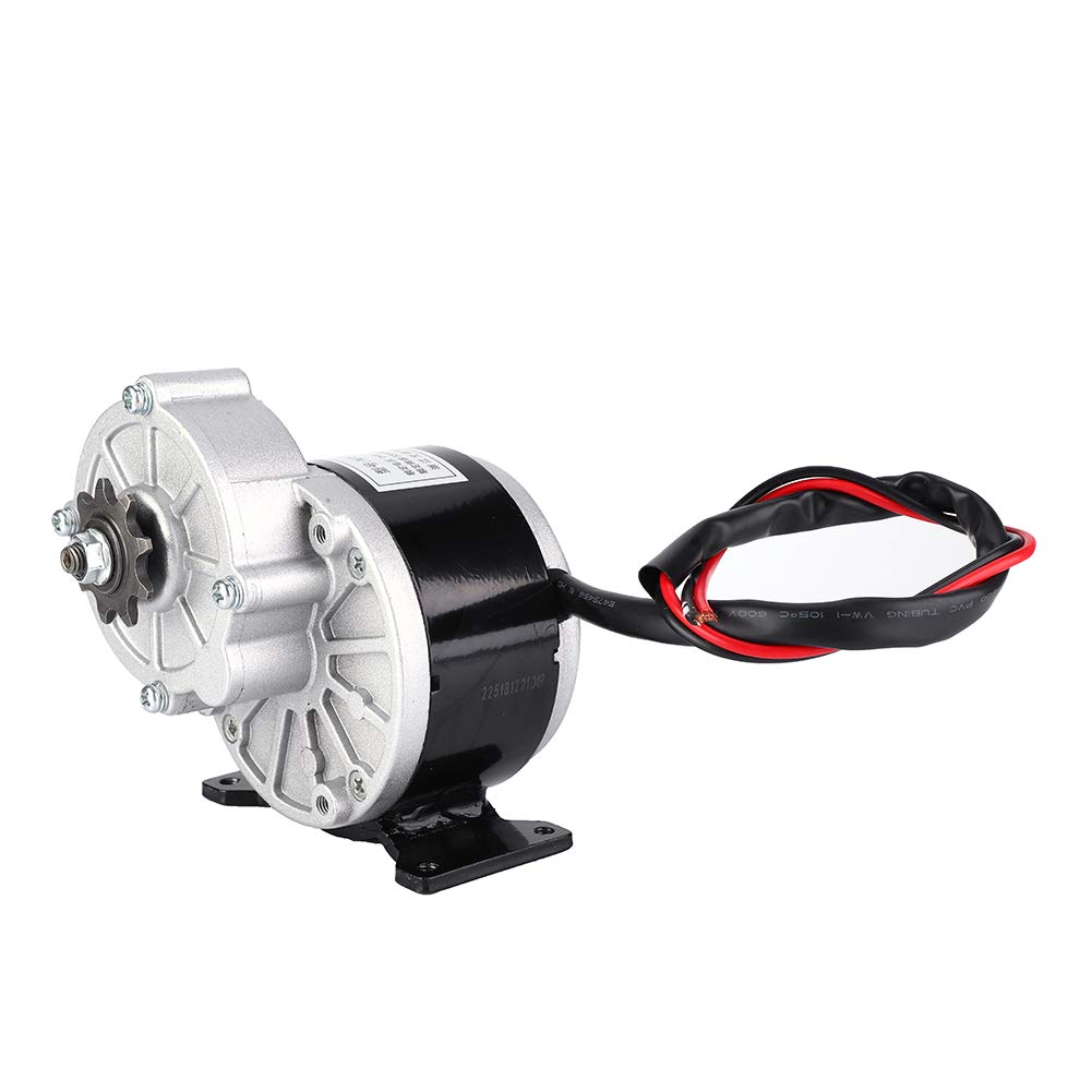 Dioche Moteur de Réduction de Vitesse Electrique, Moteur de Réduction de 250 W pour Vélo Electrique de Scooter, Moteur de Vitesse de Vélo Electrique, 3000 TR/Min