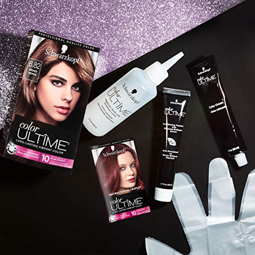 Schwarzkopf Vibrant Diamond Brilliance Color Ultime Hair Dye 6.82 Bronze, 1 Count - Image 5