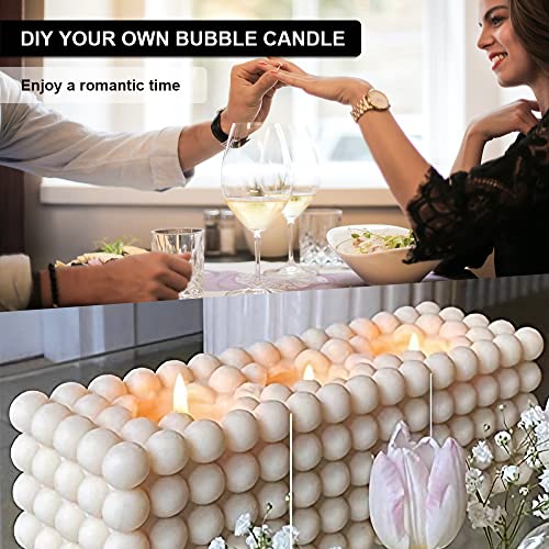 Verceco Silicon Candle Mold 3D Magic Bubble Cube Ball Soap Mold For Diy Chocolate Resin Mousse Mould Pack Of 1 #TOP3