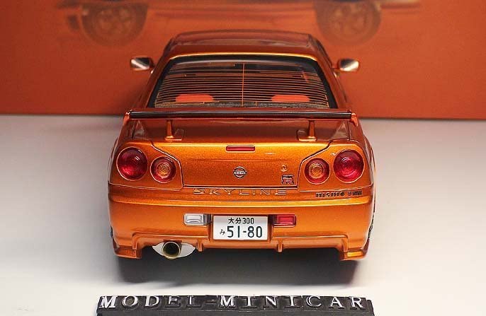 Amazon | Engine Version MotorHelix 1/18 + 1/64 日産 GTR R34