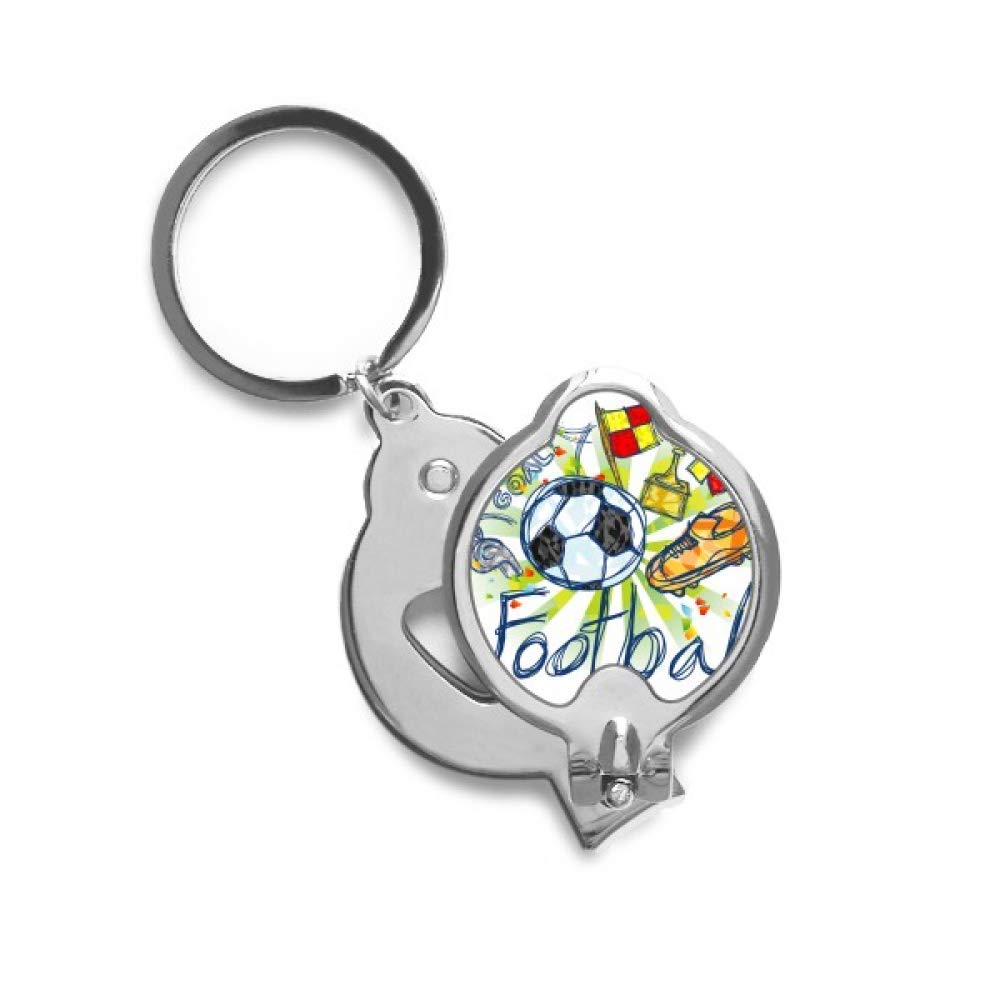 Coupe-ongles football cartoon DIYthinker pour manucure