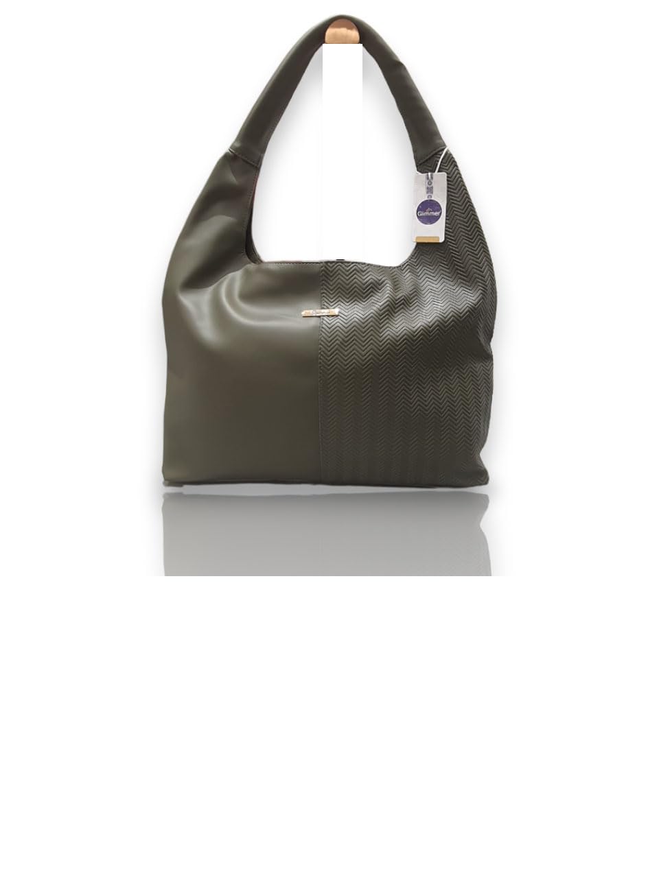 GenericRUMA Hobo Bags for women | Faux Leather Material with improve strap & zipper | Elegant hand bag for women in office, function