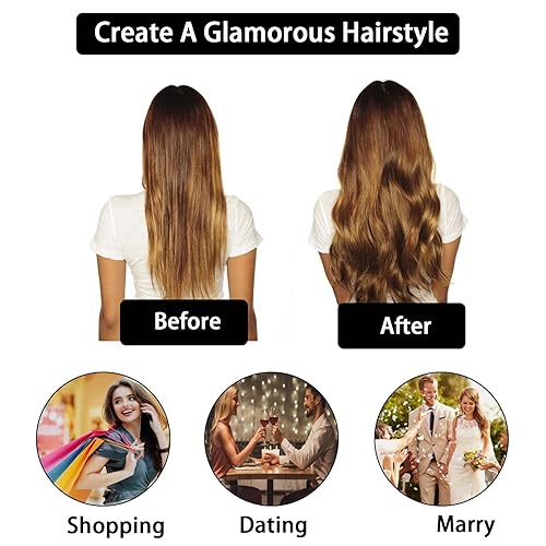 DianSung 30mm Long Hair Curler Attachment for Dyson Airwrap Styler Hair Dryer, Curler Hair Tool Set with Adapter Accessories for Multiple Hair Styles - Image 5