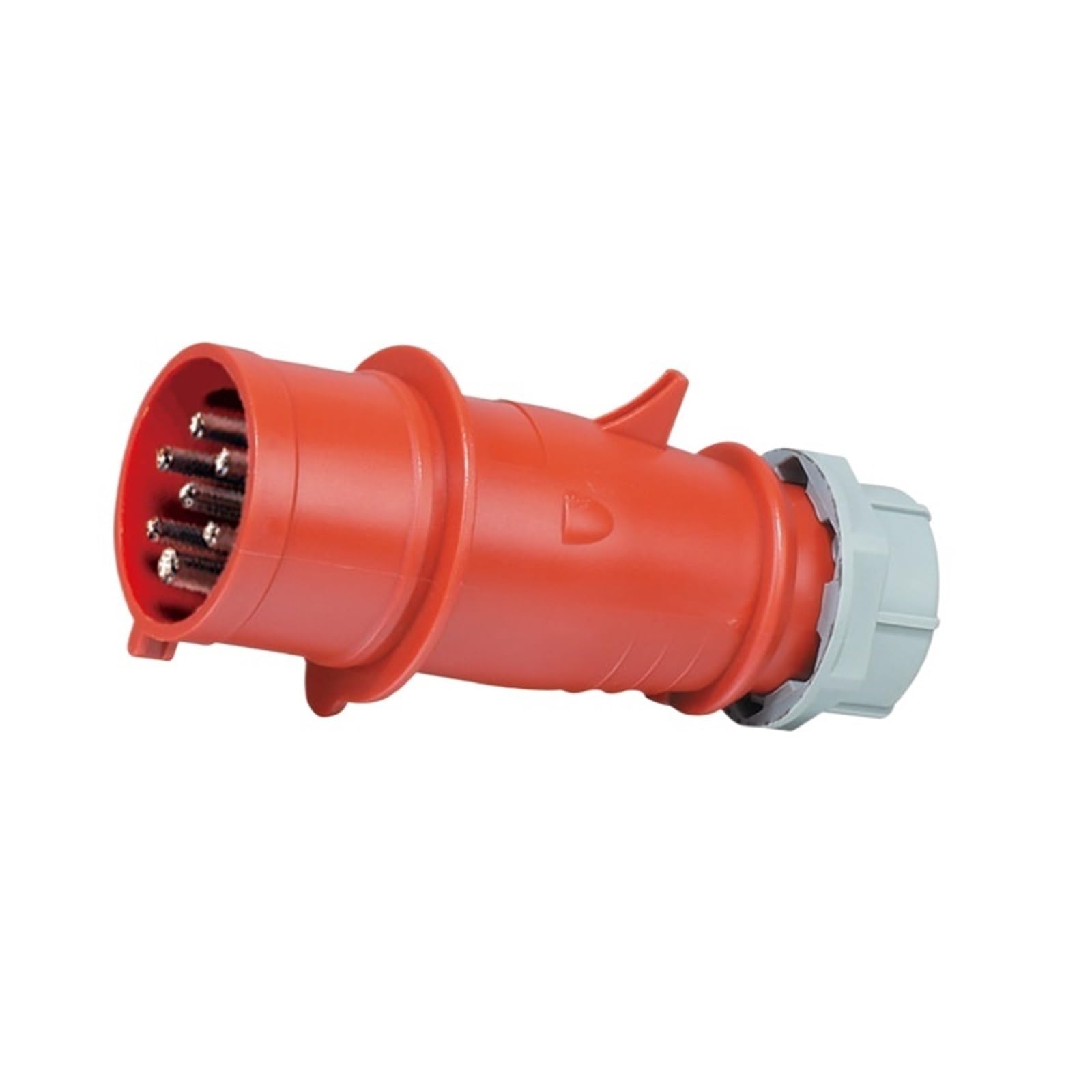 Enchufe y aviación Industrial trifásico 16A32A de 7 núcleos, 400V, resistente al agua polvo, interfaz máquina aceite siete orificios(7P32AIP44 plug GP744)