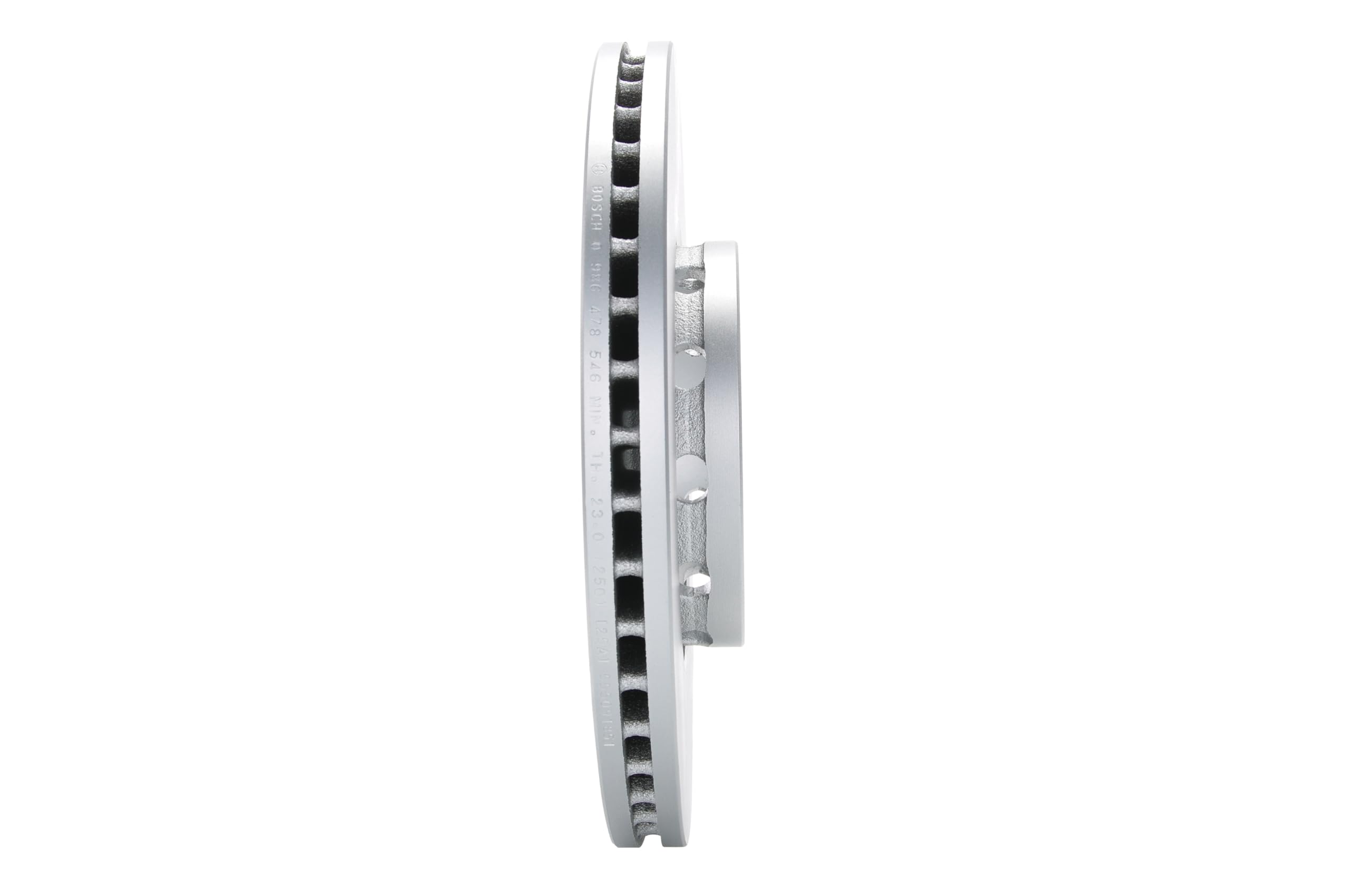 Juego de 2 Discos de Freno Bosch BD468 - Discos Ventilados, Alto Contenido en Carbono, 288 mm – Eje Delantero – Certificado ECE-R90 – Excelente Refrigeración y Reducción de Ruido, Anticorrosión