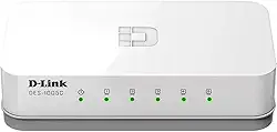 D-Link Switch Fast 5 Portas 100Mbps DES-1005C, Branco