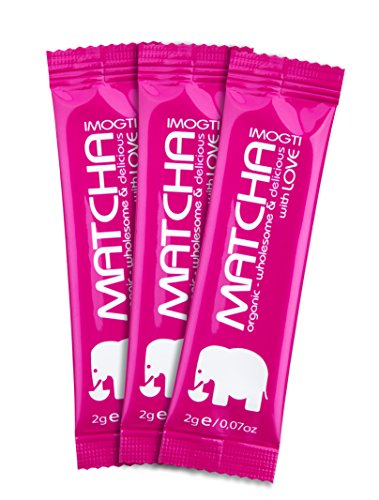 PROBIERSET - imogti Original BIO & VEGAN Matcha Probierset - 3 verschiedene Sorten (2g Love Blend, 2g Morning Blend, 2g Premium Blend) - DLG prämiert 2016