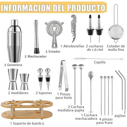 Opiniones y reviews de Cocteleras y medidores - 5 favoritos. 5 Imagen adicional