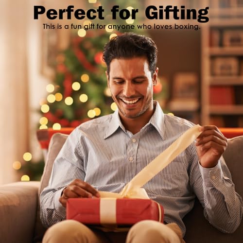 Image of Music Boxing Machine, Large Size Music Punching Machine for Adults Kids, Interactive Boxing Target Wall Mounted with Gloves, Gift for Men and Kid