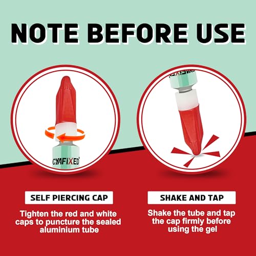 super glue gel clear for wood plastic metal instant superglue all purpose multipack cyanoacrylate adhesive repair ceramic model leather rubber glass pottery strong bonding single use glue minis