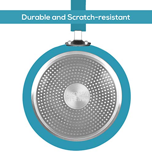 image for Utopia Kitchen Nonstick Cookware 3 Piece Set, Non-Stick Frying Pans wi