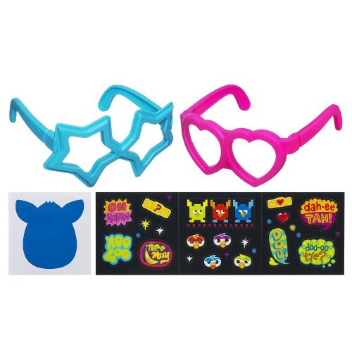 Furby Frames, Blue/Pink by Fur