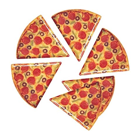UPware Melamine 9 Inch Pizza Plate Set Cover