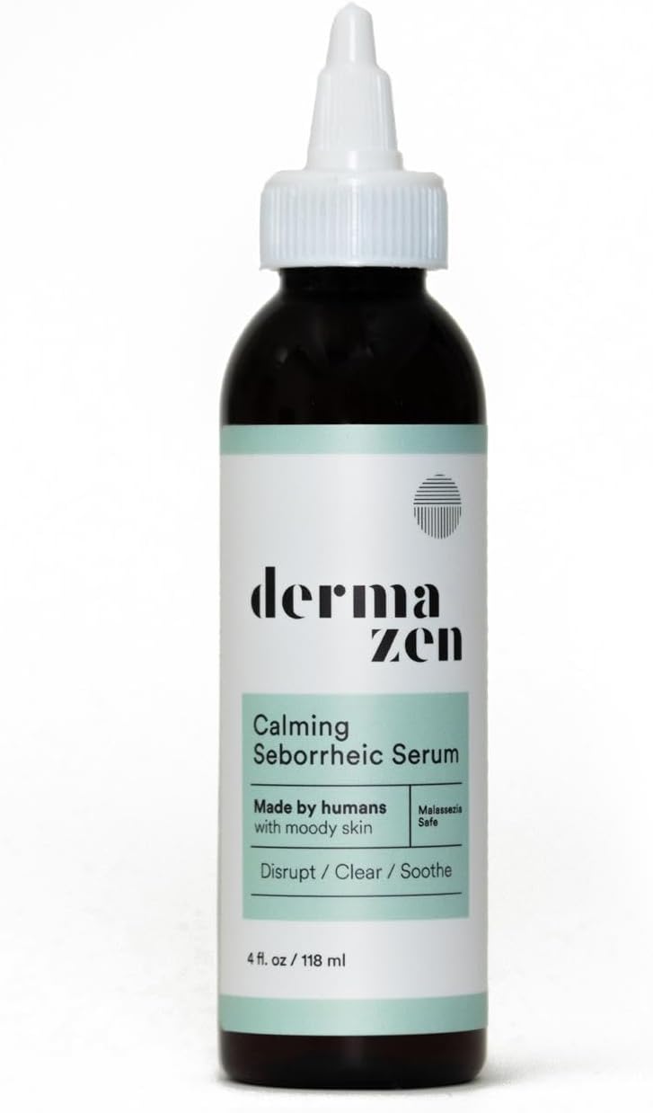 Calming Seborrheic Serum, Dermatologist Recommended, Topical Seborrheic Dermatitis Serum For Scalp, Face, and Body (4oz)