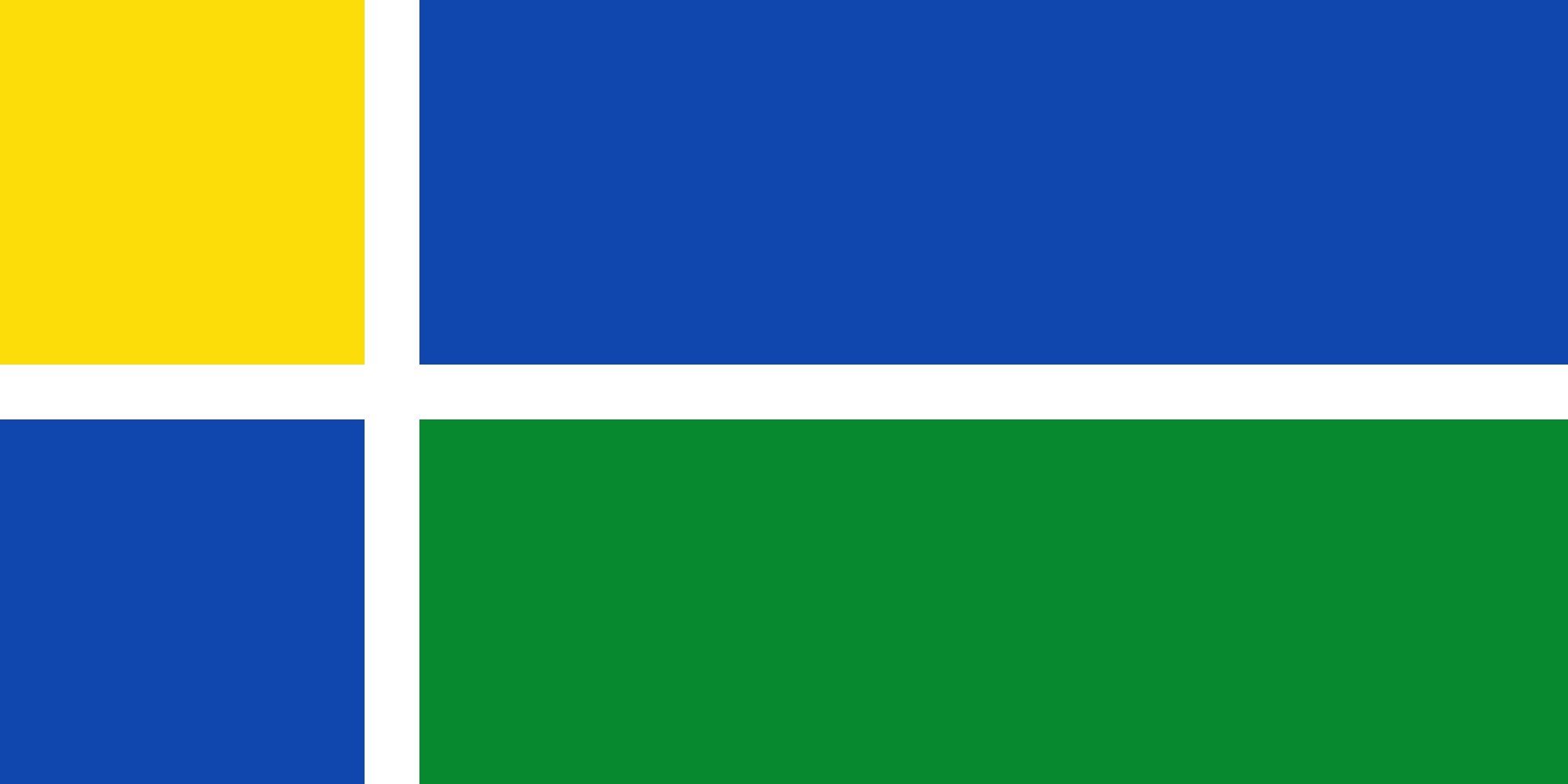Drapeau San Pedro de Cartago Nariño en tissu haute résistance et finitions de qualité