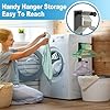 Wand Gemonteerde Hanger Organizer Hanger Opbergrek Voor Wasmachine Magnetische H