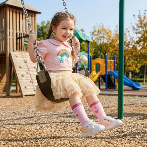 Noorkiz Toddler Girls' Wide Toe Box Zero Drop Glitter Shoes (Various) - image 3