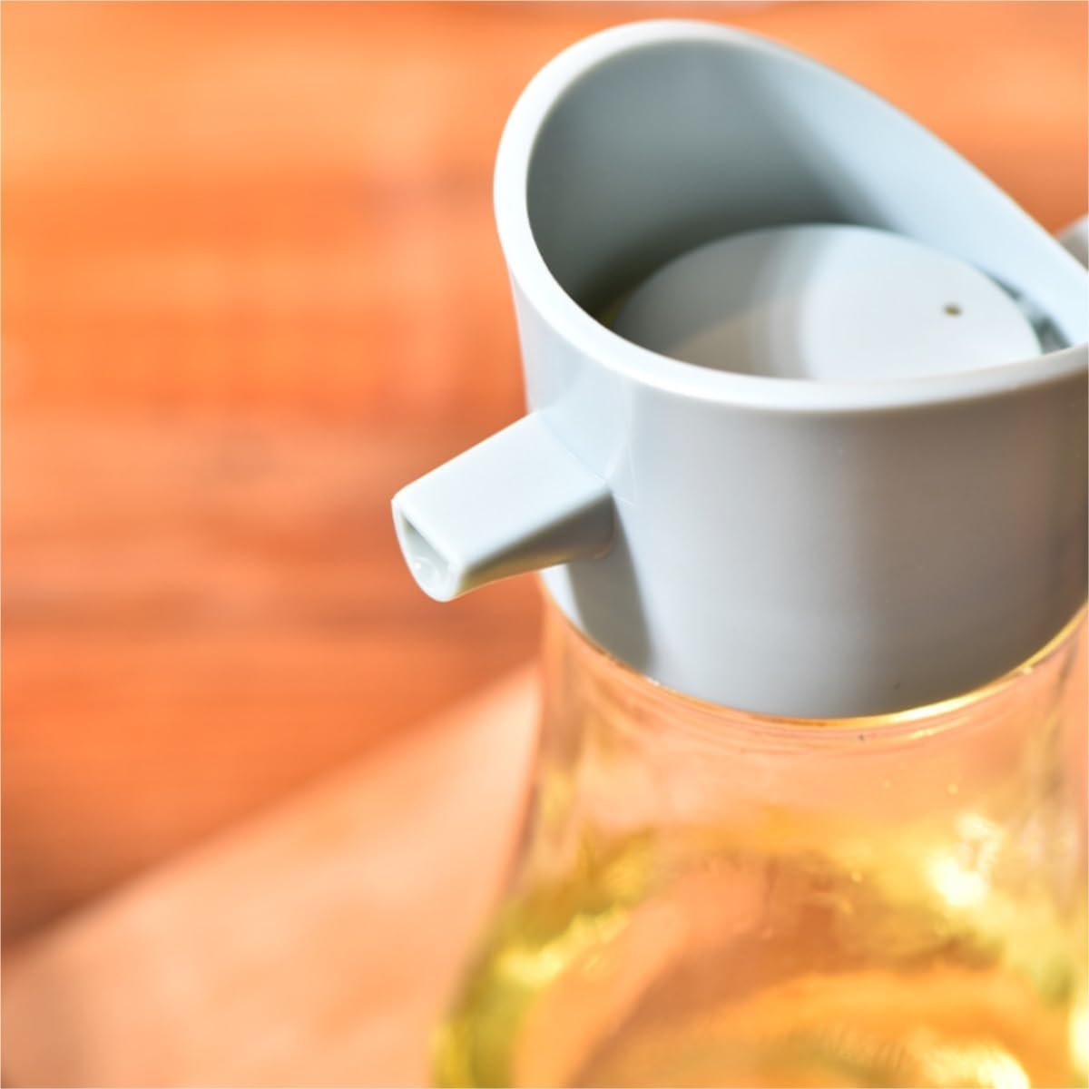 Set Olio e Aceto, Oliera, Bottiglia Di Olio Vetro For Cucina Domestica, Sesamo, Aceto, Barattolo Condimento, Set Da 2 Pezzi Kit da Tavola