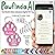 PAWFINDA – It’s The Quick and Easy Way to get Them Back Home and Much More… The Next Generation Personalised Dog Cat Pet ID Engraved Tag with CONTACTLESS and QR Code Technology. (Pink Paw)