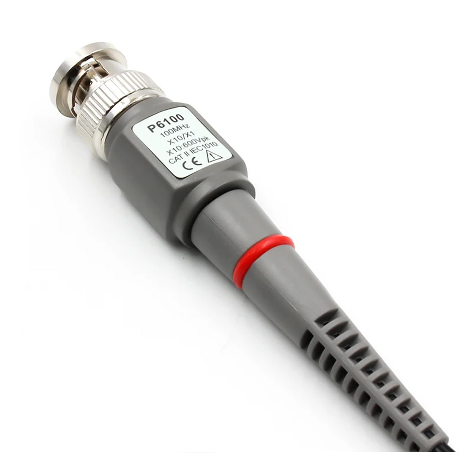 FNIRSI P6100 Oscilloscope Clip Probes 100 MHz 600V DC High Sensitivity Oscilloscope Clip Probe 10: 1 and 1: 1 for DSO-TC2 / DSO-TC3 Oscilloscope Digital/Virtual/Handheld Oscilloscopes (2 Pack) - Image 4 thumbnail