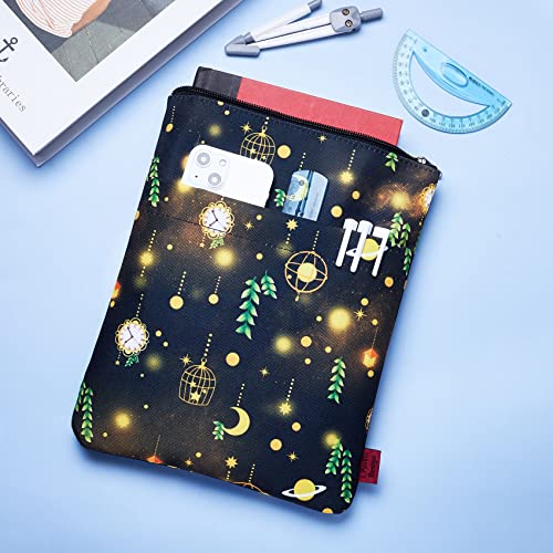 image for LParkin Night Sky Book Sleeve, Book Covers for Paperback, Book Sleeves