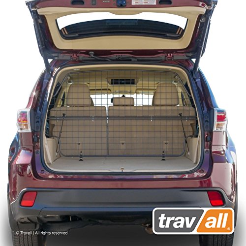 Travall Guard Plus Compatible With Toyota Highlander Xu40 Xu50 (2013-2019) Tdg1575 - Rattle-Free Full Height Steel Vehicle Specific Pet Barrier #TOP2