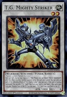 T.G. Mighty Striker - AGOV-EN034 - Super Rare - 1st Edition
