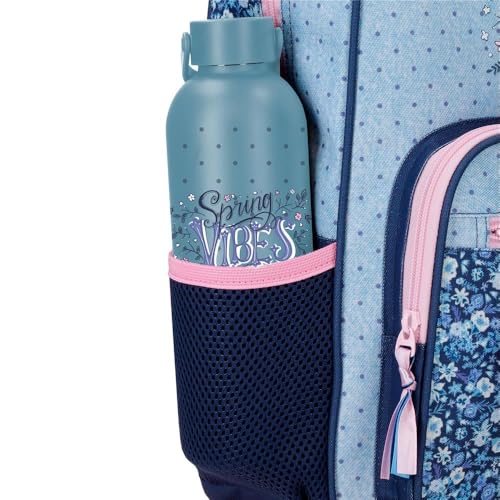 Sac à dos Movom Spring Vibes Marine en polyester résistant 13L