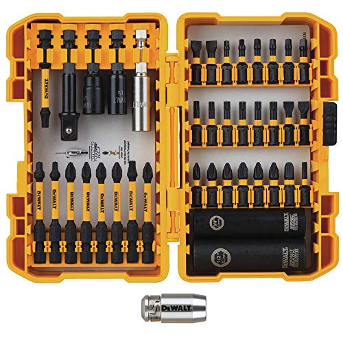 DEWALT FlexTorq Impact Driver Bit Set (screwdriving bit set), 40-Piece (DWA2NGFT40IR) Packaging may vary