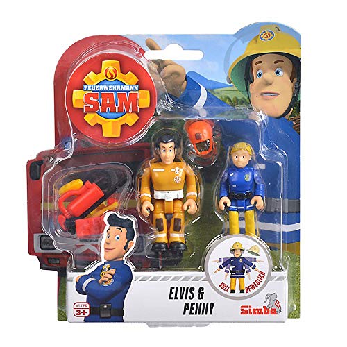 Fireman Sam Elvis & Penny Play Figures Set | Simba Toys