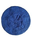 Hysunland Women's Satin Lined Knitted Beret Ladies Winter Autumn Warm and Soft Beanie Hat Solid Colo