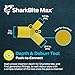 SharkBite 1/2 Inch to 1 Inch Depth Gauge and Pipe Deburring Tool, Copper, PEX, CPVC, PE-RT, HDPE, UR702A