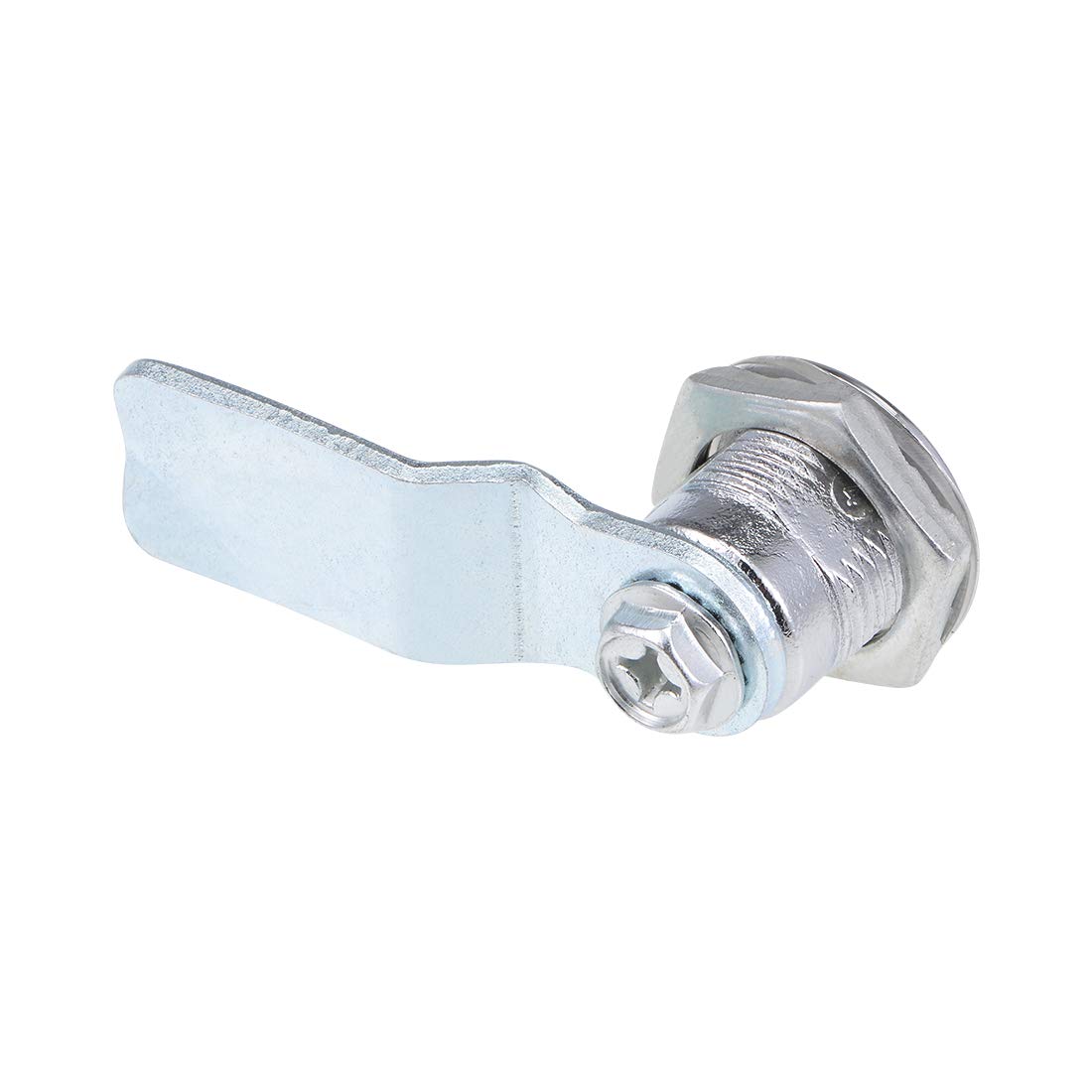 uxcell Tubular Cam Lock 18mm Cylinder Long Fits Up to 1/4-inch Thickness Panel Slotted Key 4Pcs — Amazon image 4