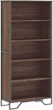 Genérico Wenjingqi Estría Madera de ingeniería Color marrón Roble 80x31x169 cm, Marrón 3295316