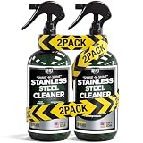 ITWORX HEAVY DUTY, INC. Stainless Steel Cleaner for Appliances - 8 fl oz, 2 Pack...