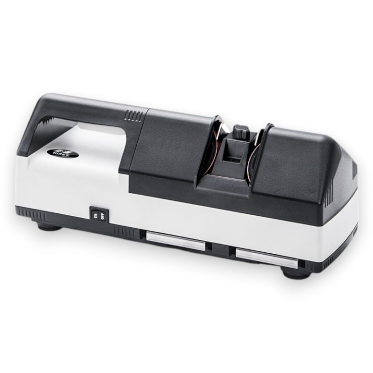 ALFA Nirey KE-500 Electic Knife Sharpener with Changeable Angle Guide Heavy Duty Knife Sharpener for Commercial Kitchens