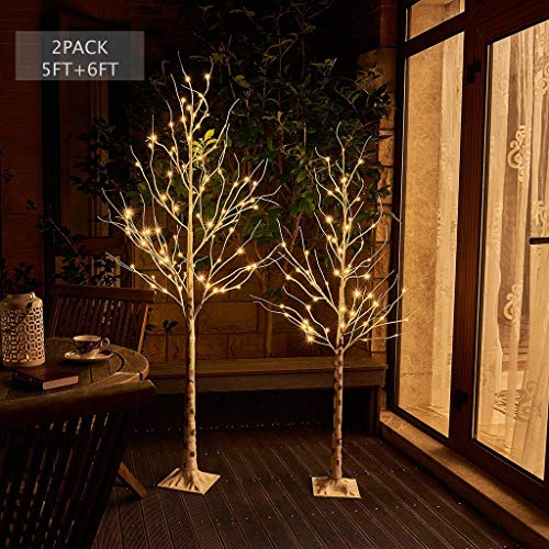 Best 6ft White Pre Lit Christmas Tree
