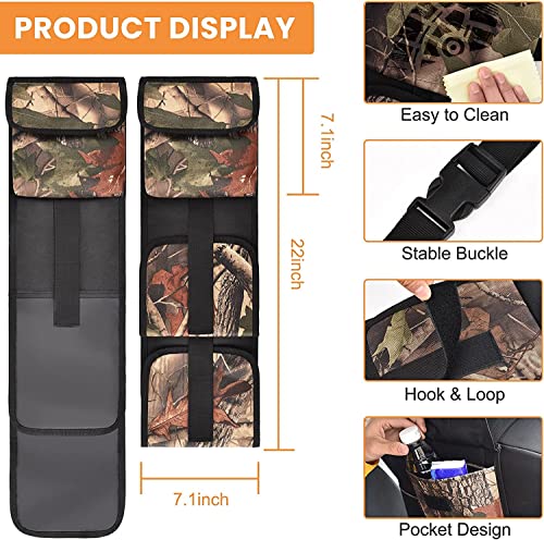 Ezshoot 2Pcs Car Seat Back Gun Racks Automotive Car Seatback Holder Rack, Tactical Hunting Backseat Sling Rack, Foldable Car Concealed Backseat Gun Sling Organizer For Car Truck Suv #TOP3