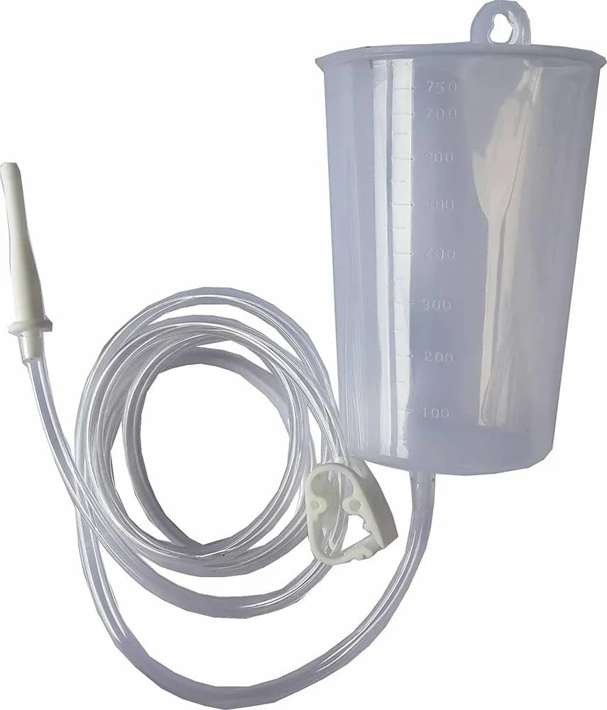 See full amazon price history chart for Healthcave Enema Kit - 750 ML for Home Use Extra Long 1.5 meter PVC Tube and 1 Pinch Clamp and Nozzle (Enema Set 750 ML) Healthcave Enema Kit - 750 ML for Home Use Extra Long 1.5 meter PVC Tube and 1 Pinch Clamp and Nozzle (Enema Set 750 ML) (B0CH3KZT7K) Amazon Price History, Amazon Price Tracker