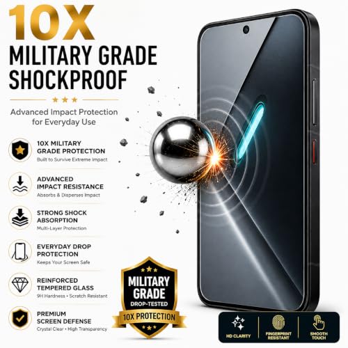Image of ArmourPro 3D Borderless Tempered Glass for Poco X8 Pro, HD Clear Curved Edge to Edge Screen Protector, 9H Hardness, Oleophobic Coating, Case Friendly | Pack of 1