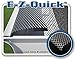 E-Z-GUTTER GUARD EZ-Quick-10 Gutter Guard, Silver