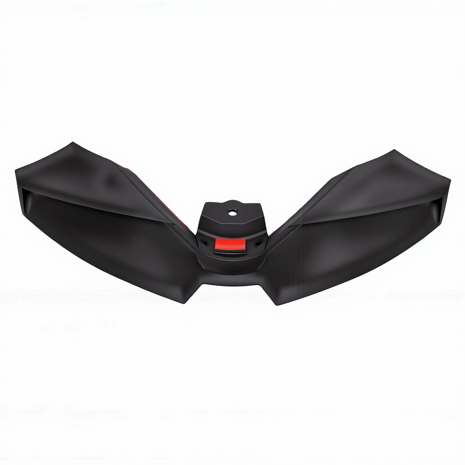 Spoiler Avant de Moto en ABS Noir de Remplacement pour MT09 MT09 SP 2024-2026, avec Conception Aérodynamique Réglable pour Une Force d'appui et Une stabilité Accrues