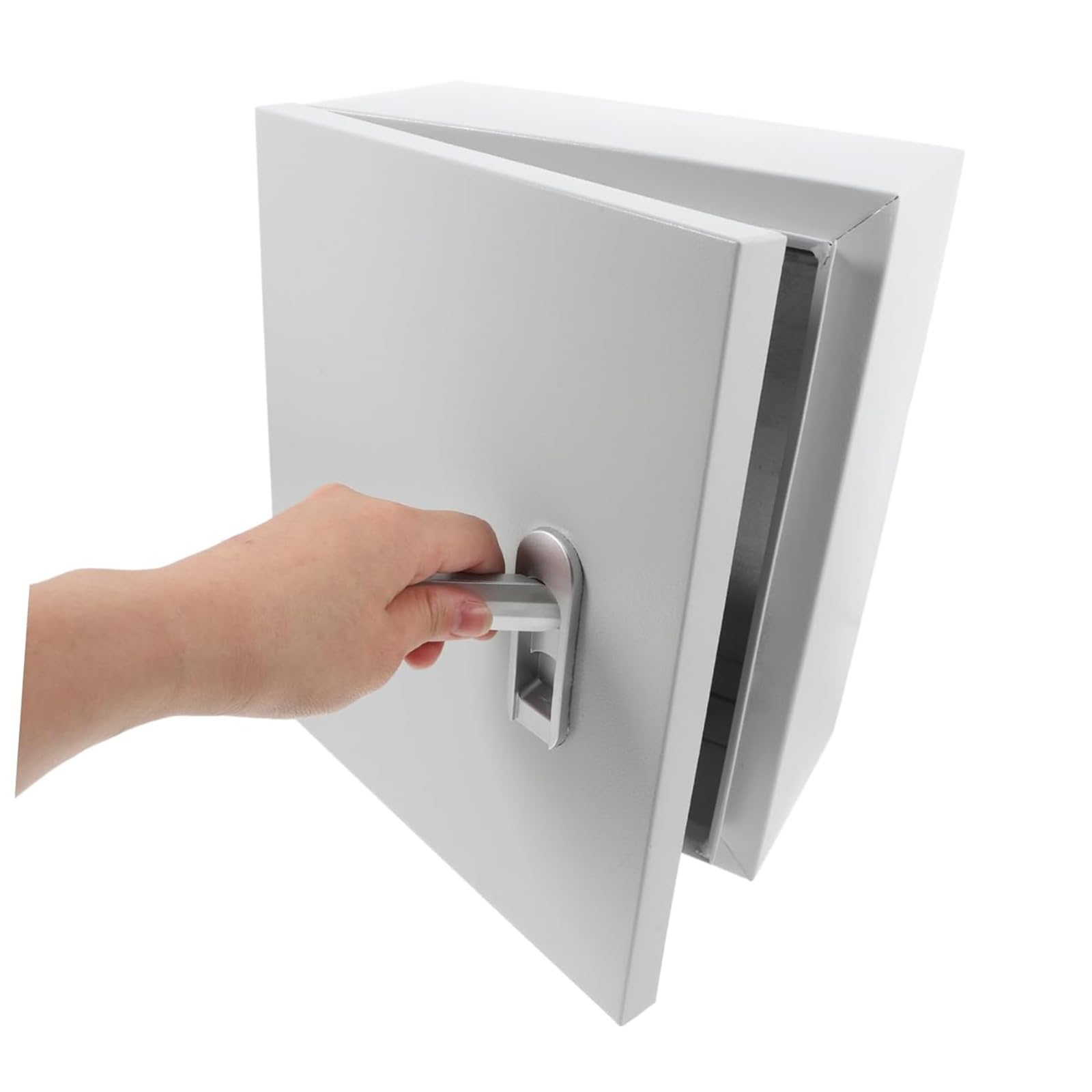Quadro Elettrico, Scatola di Distribuzione Laminata a Freddo con Serrature Armadio di Controllo Esterno Impermeabile Robusto Adatta per Uso Interni ed Esterni,500 * 300 * 600mm