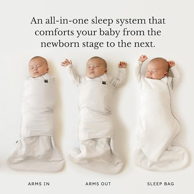 Image of KYTE BABY Unisex Rayon Made from Bamboo Sleep Bag Swaddler for Babies, 1.0 Tog