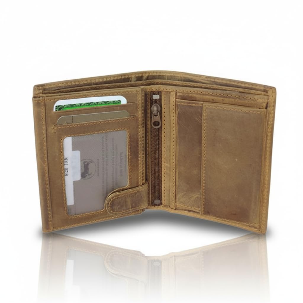 Porte Papier Voiture en Cuir - Organiseur- étui Carte Grise, permis, Carte d'identité, Cartes, très Complet, Cuir Souple pour Homme ou Femme