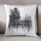 LEZUAHSH Fundas de Cojín Decorativo para Sala de Estar Sofás 45x45cm,Decoración Almohada Funda de Almohada