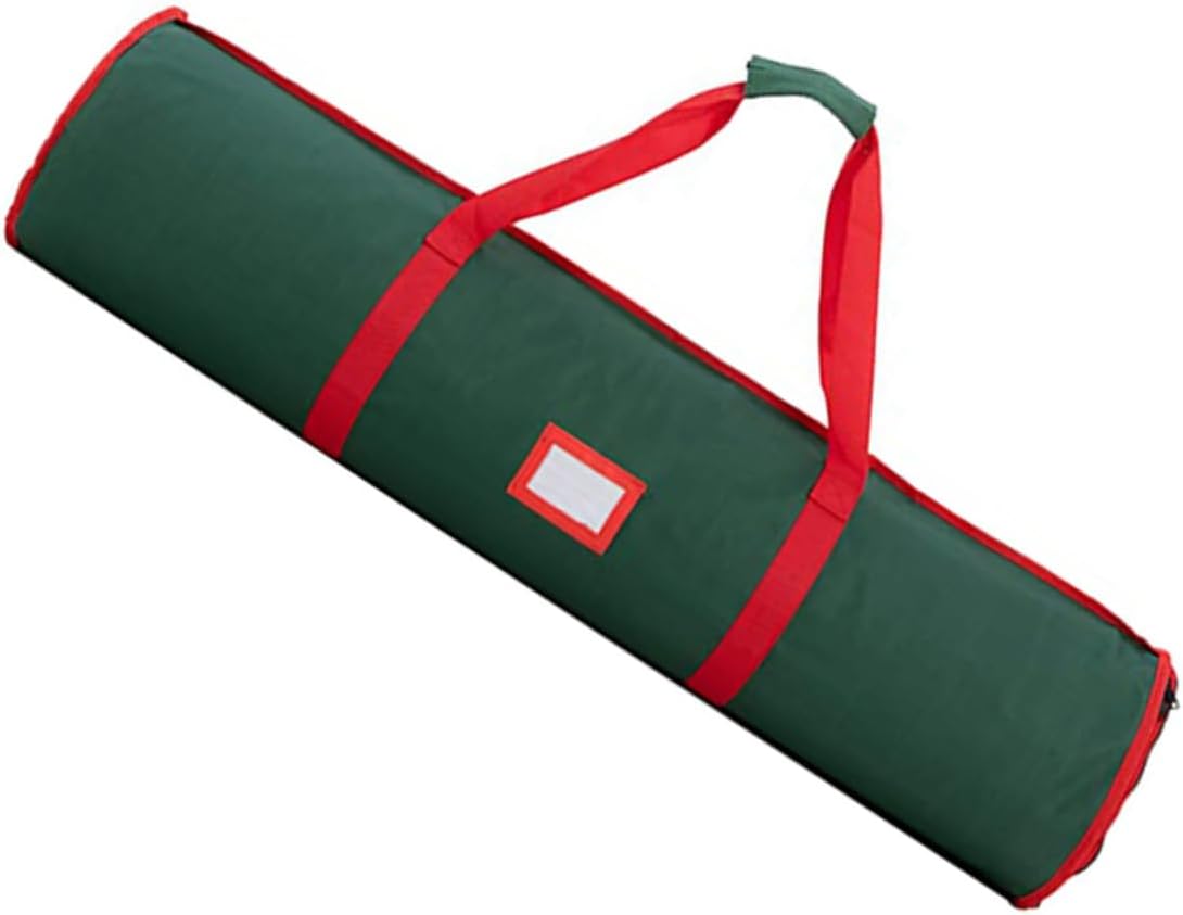 600d Oxford Wrapping Paper Storage Box Christmas Wrapping Bag Decorations Organizer Easy to Hang Zipper Closure